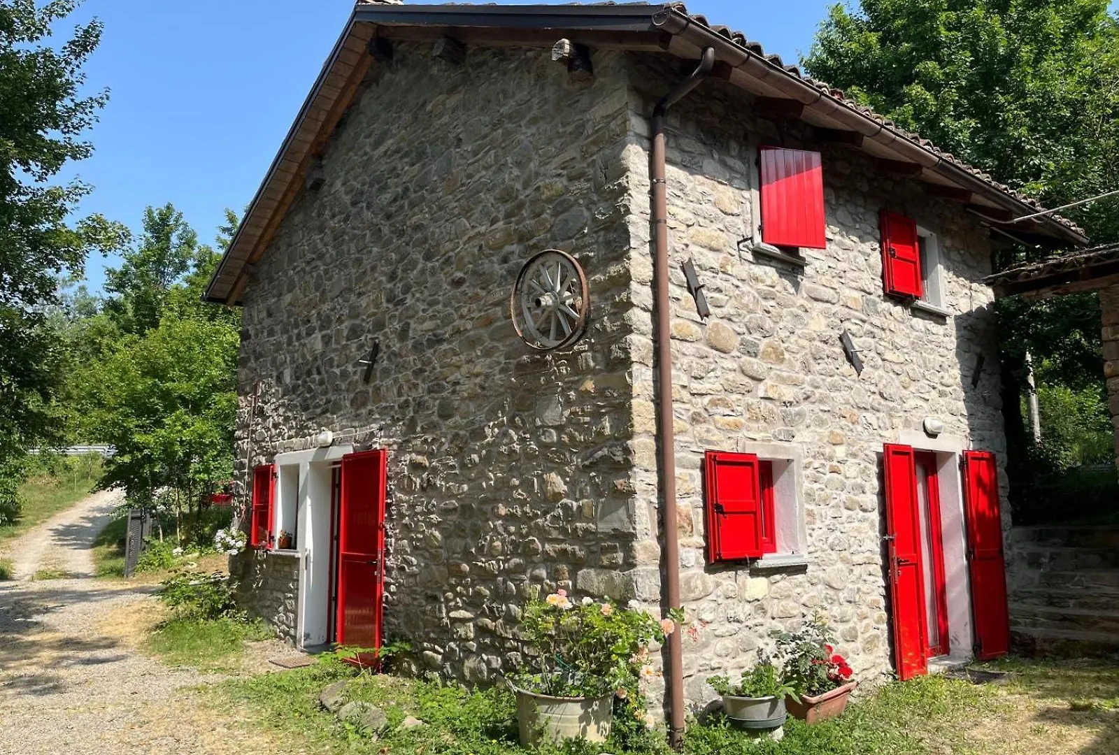Сasa de vacaciones Agriturismo Antico Mulino Sul Dolo - La Vecchia Casa In Sasso Montefiorino Italia